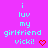 Pixelated text on bright pink background with red heart symbols, repeated across three and multiple