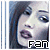 identical pixelated images showing a person with long dark hair and purple lips, each labeled 'Fan' at the bottom