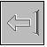 A sequence of pixelated frames showing a blue arrow icon transitioning from a gray background to a layered interface with a blue highlight.