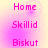 four identical displays pink text on a gradient background with subtle circular patterns