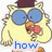 Pixelated cartoon owl with blue glasses, brown hat, and orange beak holding a pink object; text 'how many licks?' appears below.