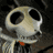 A skeletal figure with a red collar appears in six , its head turning from left to right across the top and bottom-left frame before text labels appear on black backgrounds
