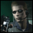 Pixelated image of a character with short brown hair and dark sunglasses holding a silver handgun, next to text reading 'AnimeIM' and 'com' on a black background.