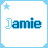 Six pixelated 'Jamie' text icons with colored borders and star accents, each showing distinct animation states across frames.