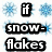 A static image with blue snowflake patterns on a white background, featuring black-outlined white text arranged in a with a gray rectangle on the right