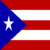 A four- shows a Puerto Rican flag, green frog on purple background, and two variations of a cartoon character with American flag elements