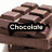 Six pixelated food-themed icons arranged in a , each with overlaid text labels