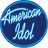 A circular blue 'American Idol' logo with white text appears on the left side of a purple background, while pink text reads 'Taylor', 'Or', and 'Katharine' alongside question marks.