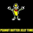 Pixelated character with yellow torso, red scarf, and gray limbs stands against black background; blue display text fragments