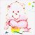 Pixelated cartoon bears in various poses with hearts and rainbows, displayed on a