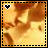 Pixelated square icon with warm brown and yellow tones, featuring a small black heart symbol in the top-left corner.