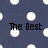 Dark blue background with white circular and crescent shapes; black text reads "The Best" top left, "Things In life" top right, "Aren't Things" bottom left.