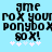 Pixelated black text on light blue background with white stars, showing animated changes in star positions.