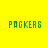 Green pixelated text 'PAGKERS' on a yellow-green gradient background with four distinct visual states.