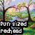 Six distinct pixelated images arranged in a , each with overlaid text in various colors and styles