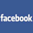 A pixelated blue background with repeated white text 'facebook' and a pink heart icon in the top-right corner.
