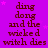 A static image with a bright purple background featuring repeated dark red text and small pink stars.