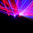 Pixelated purple background with red and blue light burst on left, white text 'forget' top right and 'the party kiss me!' bottom.