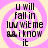 Four identical display text on a pink and yellow spiral background with pixelated lettering