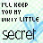 Animated contact sheet of a 4x4 grid showing sequential frames of text-based buddy icon with changing green heart symbols over light blue background.
