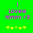 Green background with pink text reading 'Lovee Himm.<3' and five yellow plus signs below, where the third sign changes from green to yellow between frames.