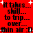 Red background with black pixelated text repeating 'it takes skill to trip over thin air :D' and white plus signs scattered throughout, animated to flash white plus signs at intervals.