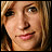 Pixelated image of a person with light brown hair on the left, pink background text reading Kristin you are the and BADDEST BITCH below.