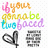 Pixelated text reads "if you're gonna be two faced" in rainbow colors above a black heart and gray skull icon.