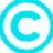 Six circular icons arranged in two of three, each featuring a stylized C symbol with concentric rings and distinct color schemes