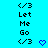 Pixelated blue background with repeated text and symbols, showing animation changes in heart and arrow icons.
