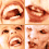pixelated facial close-ups showing mouth and eye expressions with varying skin tones, some frames include dark hair or black clothing elements