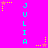 A bright pink background features vertical cyan text spelling 'JULIA' with yellow and pink star-shaped animations scattered across the frame.