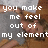 Pixelated image with white text overlay on a blurred background showing a person in a gray shirt and brown surroundings.