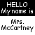 A 2x1 contact sheet of two animated frames showing pixelated text on contrasting backgrounds with identical content but different color schemes.