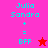 Pixelated text and symbols on a split background with cyan, pink, red, and magenta colors.