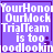 Pixelated text on purple background with white lettering, four identical arranged in a showing 'YourHonor OurMock TrialTeam is too goodlooking' across all frames