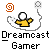 A contact sheet of two identical animated AIM buddy icons featuring a yellow stick figure with white head and gray outline, displayed alongside promotional text for 'badassbuddy.com' on a gray background.