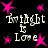 Black background with repeated white text 'Twilight Is Love' and pink star shapes arranged in a pattern