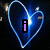 Four distinct heart-shaped icons with text overlays on varied backgrounds, each icon featuring a different color scheme and style.