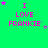 Green background with pink text "I LOVE FRANKIE" and purple stars in various positions