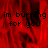 Red background with black text repeating 'im burning for you' in pixelated font across multiple sections.