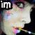 A four- of pixelated images with text overlays and rainbow motifs, featuring partial faces and abstract patterns