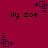 A static digital image with a solid maroon background displaying repeated text and geometric patterns in dark purple.