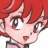 Pixelated anime-style character with red hair and wide eyes, next to black background with white text 'Anime IM' and 'com' in pixelated font.