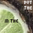 A 48x48 pixel animated contact sheet showing two frames of a buddy icon with text and partial character imagery on a green background.