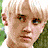 Pixelated image of a person with light hair and green background, paired with repeating blue 'Good Girls' text above pink/white heart icons and red 'Bad Boys' text below.