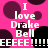 A static image with a bright pink background featuring dark purple and black circular patterns, displaying repeated text in white pixelated font.