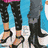 Two women stand side-by-side against a blue background, one in pink top with long brown hair, the other in light green top with blonde hair; text "DuLLce" appears below.