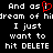 Black background with white pixelated text and a red heart symbol replacing the letter 'i' in 'as i'.