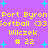Purple background with cyan starbursts and yellow text repeating 'Port Byron Softball <33 Wilczek # 22' in two